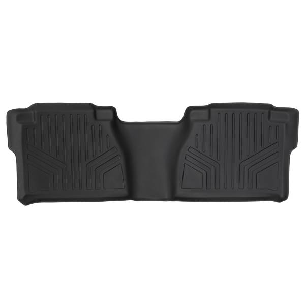 Maxliner USA - MAXLINER Custom Fit Floor Mats 2nd Row Liner Black for 2007-2013 Toyota Tundra Double Cab