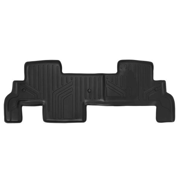 Maxliner USA - MAXLINER Custom Fit Floor Mats 2nd Row Liner Black for Traverse / Enclave / Acadia / Outlook (with 2nd Row Bench Seat)