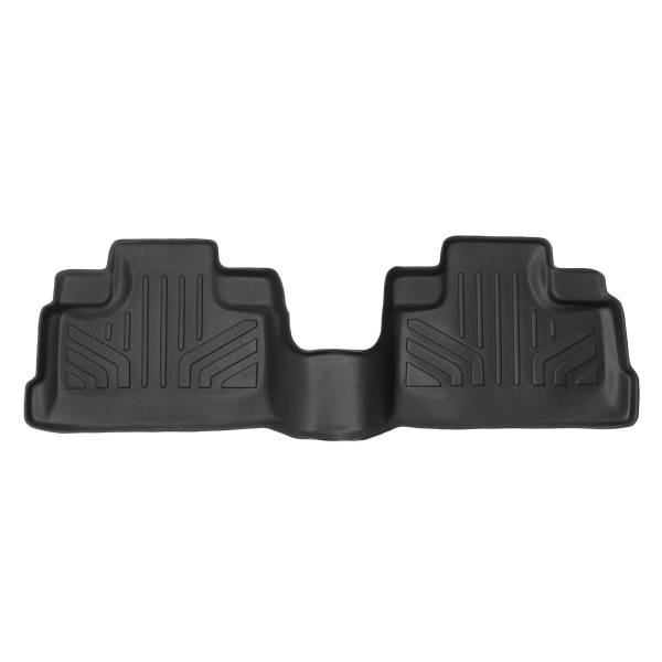 Maxliner USA - MAXLINER Custom Fit Floor Mats 2nd Row Liner Black for 2007-2013 Jeep Wrangler Unlimited