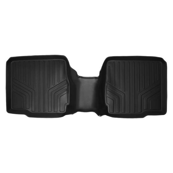 Maxliner USA - MAXLINER Custom Fit Floor Mats 2nd Row Liner Black for 2011-2019 Ford Explorer with 2nd Row Center Console