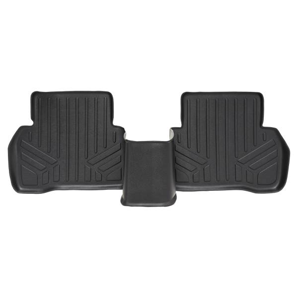 Maxliner USA - MAXLINER Custom Fit Floor Mats 2nd Row Liner Black for 2015-2019 Mercedes Benz C Class Sedan Only