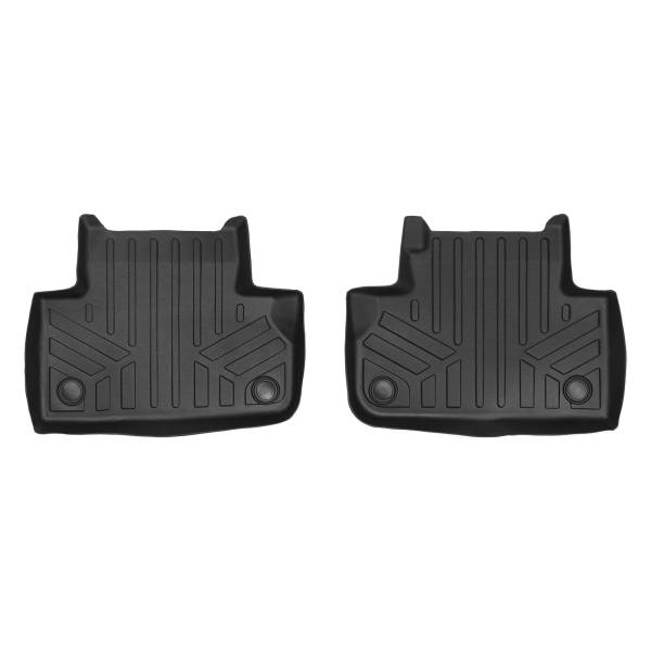 Maxliner USA - MAXLINER Custom Fit Floor Mats 2nd Row Liner Black for 2018-2019 Audi Q5 / SQ5