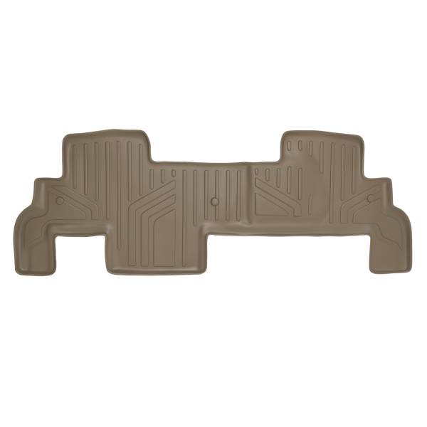 Maxliner USA - MAXLINER Custom Fit Floor Mats 2nd Row Liner Tan for Traverse / Enclave / Acadia / Outlook (with 2nd Row Bench Seat)