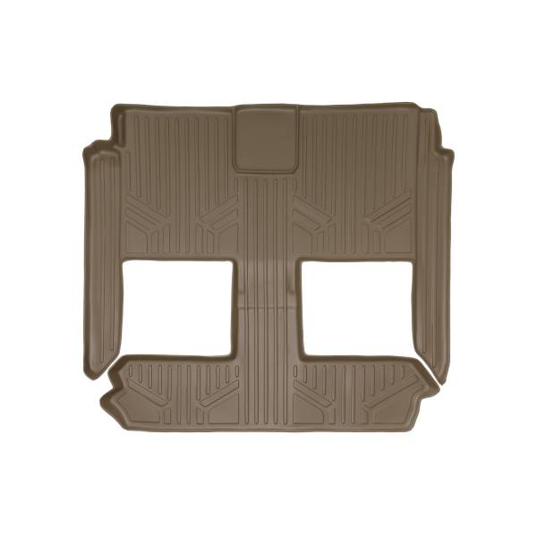Maxliner USA - MAXLINER Floor Mats 2nd and 3rd Row Liner Tan for 2008-2019 Grand Caravan / Chrysler Town & Country (Stow'n Go Seats Only)