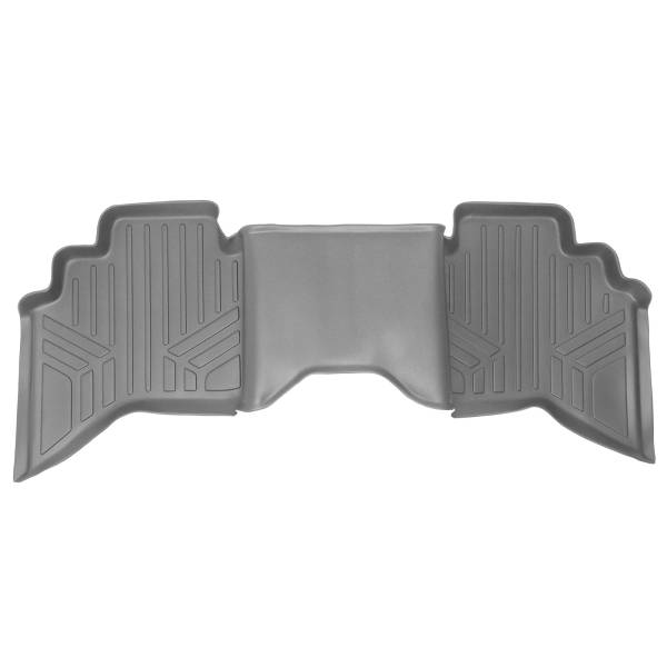 Maxliner USA - MAXLINER Custom Fit Floor Mats 2nd Row Liner Grey for 2002-2008 Dodge Ram 1500 Quad Cab / 2003-2009 2500/3500 Quad Cab