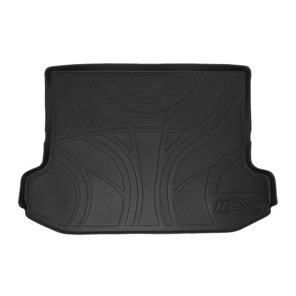 Maxliner USA - MAXLINER All Weather Custom Fit Cargo Trunk Liner Floor Mat Black for 2006-2012 Toyota RAV4 without 3rd Row Seat