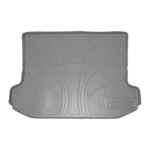 Maxliner USA - MAXLINER All Weather Custom Fit Cargo Trunk Liner Floor Mat Grey for 2006-2012 Toyota RAV4 without 3rd Row Seat