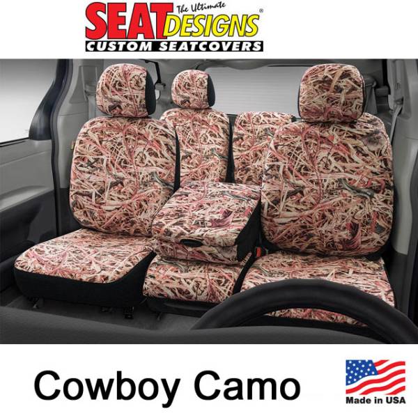 DashDesigns - Cowboy Camo Seat Covers