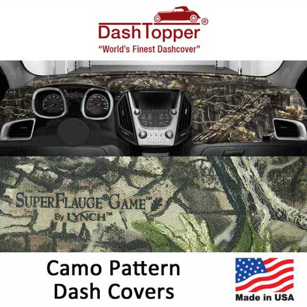 DashDesigns - Dash Toppers Camo Dash Covers