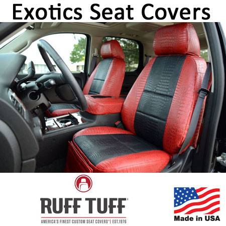 RuffTuff - Exotics Simulated Animal Skin Seat Covers