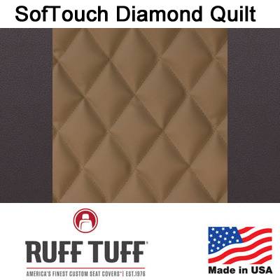 RuffTuff - Sof-Touch Diamond Quilt Insert With Sof-Touch Trim Seat Covers