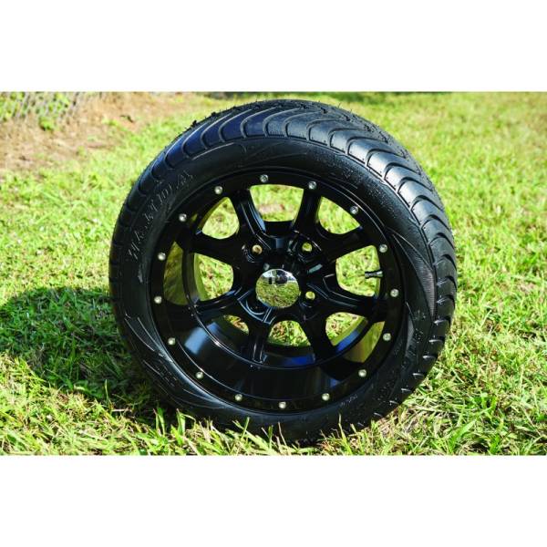 12" x 7.0" NIGHT STALKER Wheel and Tire Set LOW PROFILE