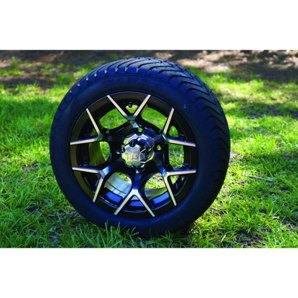 12" x 7.0" EURO SPORT Wheel and Tire Set LOW PROFILE