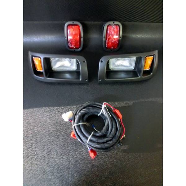 EZ-GO Light Kit Includes Headlights Taillights and Wiring Harness