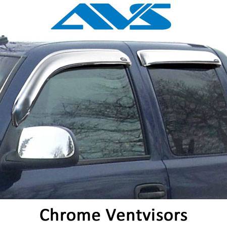 AVS - AVS Chrome Ventvisor Window Vents