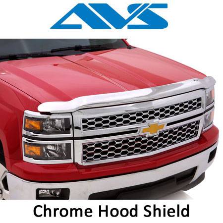 AVS - AVS Chrome Hood Shields