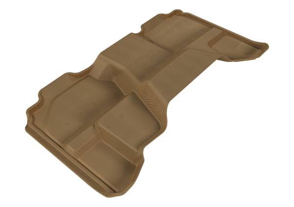 3D MAXpider - 3D MAXpider CHEVROLET SILVERADO 1500 EXTENDED CAB/ GMC SIERRA 1500 EXTENDED CAB 2007-2013 KAGU TAN R2