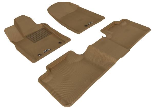 3D MAXpider - 3D MAXpider JEEP GRAND CHEROKEE 2011-2013 KAGU TAN R1 R2