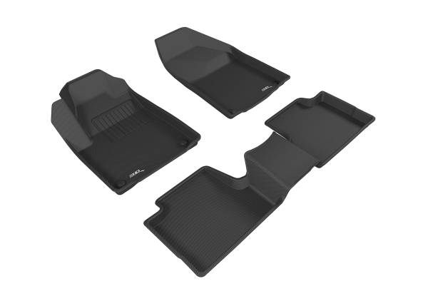 3D MAXpider - 3D MAXpider JEEP CHEROKEE 2015-2020 KAGU BLACK R1 R2