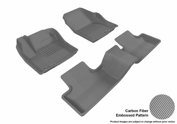 3D MAXpider - 3D MAXpider LAND ROVER RANGE ROVER EVOQUE 2012-2013 KAGU GRAY R1 R2