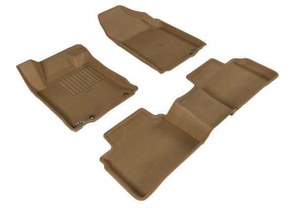 3D MAXpider - 3D MAXpider L1NS06501502 NISSAN ALTIMA 2013-2015 SDN KAGU TAN R1 R2