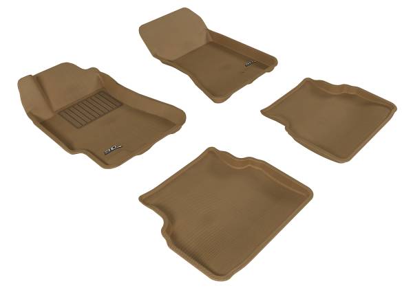 3D MAXpider - 3D MAXpider M1SB0051301 SUBARU IMPREZA SEDAN 2002-2007 KAGU TAN R1 R2