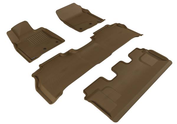 3D MAXpider - 3D MAXpider L1TY14822209 TOYOTA LAND CRUISER 2012-2020 KAGU TAN R1 R2 R3 (POST)