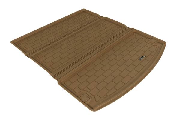 3D MAXpider - 3D MAXpider L1CY00511509 DODGE DURANGO 2011-2020 KAGU TAN BEHIND 2ND ROW STOWABLE CARGO LINER