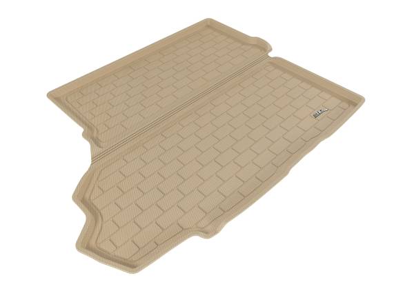 3D MAXpider - 3D MAXpider L1FR07902202 FORD MUSTANG 2015-2020 KAGU TAN WITH SUBWOOFER STOWABLE CARGO LINER