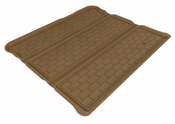 3D MAXpider - 3D MAXpider L1HD08431502 HUMMER H2 2003-2009 KAGU TAN STOWABLE CARGO LINER (EXTERNAL MOUNTED SPARE TIRE)