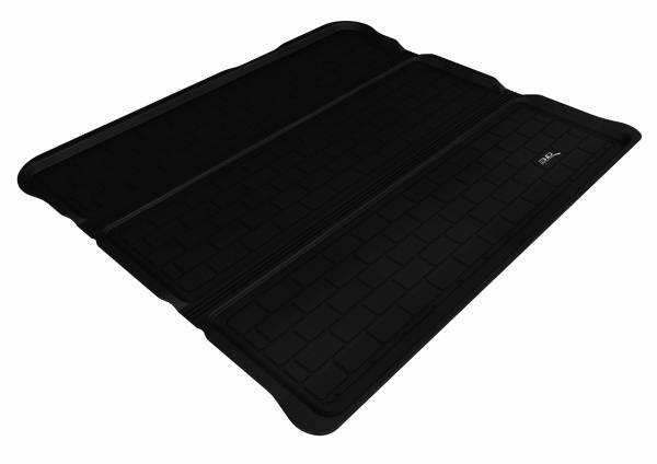 3D MAXpider - 3D MAXpider L1HD08431509 HUMMER H2 2003-2009 KAGU BLACK STOWABLE CARGO LINER (EXTERNAL MOUNTED SPARE TIRE)