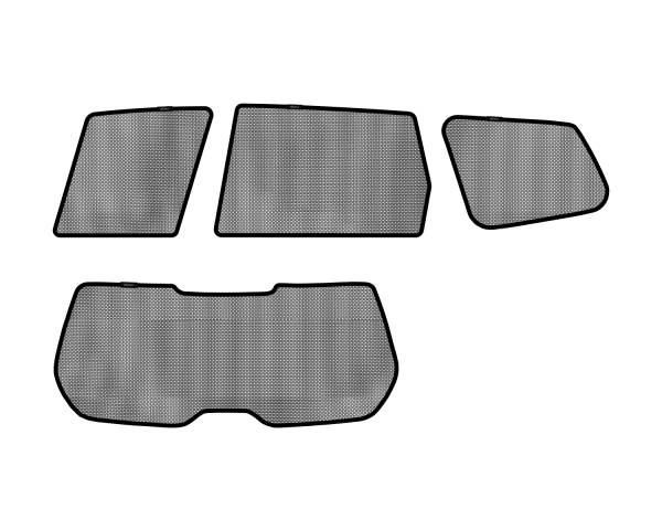 3D MAXpider - 3D MAXpider M1PO0141301 SUBARU FORESTER 2009-2013 SOLTECT SUNSHADE SIDE & REAR WINDOW