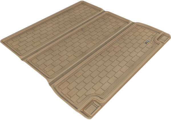 3D MAXpider - 3D MAXpider L1TY04021509 TOYOTA SEQUOIA 2008-2020 KAGU TAN BEHIND 2ND ROW STOWABLE CARGO LINER