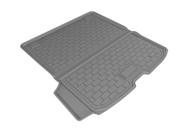 3D MAXpider - 3D MAXpider L1VV01501501 VOLVO XC90 2015-2020 KAGU GRAY BEHIND 2ND ROW STOWABLE CARGO LINER