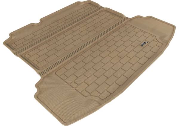 3D MAXpider - 3D MAXpider L1VW00802209 VOLKSWAGEN JETTA SEDAN 2011-2018 KAGU TAN CARGO LINER STOWABLE