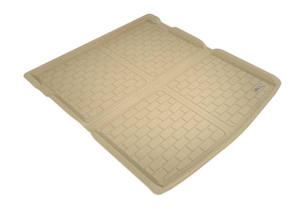 3D MAXpider - 3D MAXpider L1VW05021501 VOLKSWAGEN ATLAS 2018-2019 KAGU TAN BEHIND 2ND ROW CROSS FOLD CARGO LINER