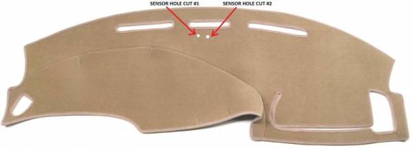 Intro-Tech Automotive - Ford F150 F250 1997-1998 'New Style' -  DashCare Dash Cover