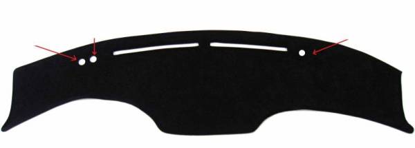 Intro-Tech Automotive - Infiniti FX35 & FX45 2003-2008 * Top of Dash Coverage Only! -  DashCare Dash Cover