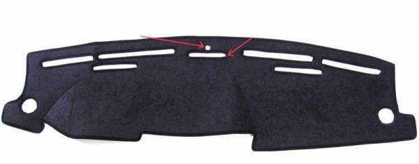 Intro-Tech Automotive - Mercedes E Class 2014-2015 -  DashCare Dash Cover