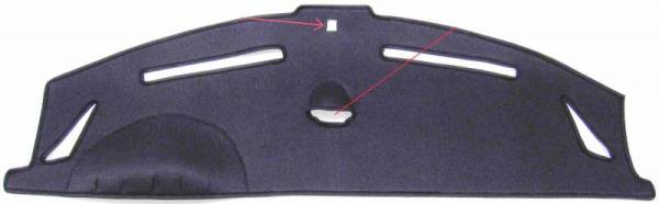 Intro-Tech Automotive - Porsche 911 991 late 2012-2016 - DashCare Dash Cover