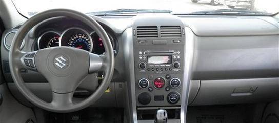 Intro-Tech Automotive - Suzuki Grand Vitara 2006-2013 * No center display above AC Vents! -  DashCare Dash Cover