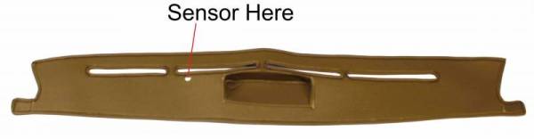 Intro-Tech Automotive - Jeep Gladiator 2020-2021 -  DashCare Dash Cover