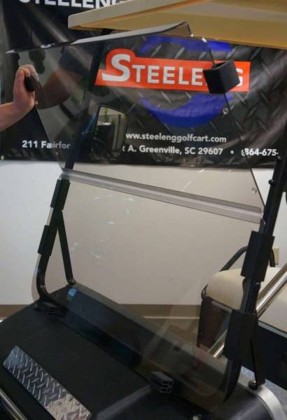 Steeleng Goft Carts - SGC - Club Car DS 2000.5-2011 GOLF CART WINDSHIELD - TINTED ACRYLIC
