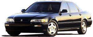QAA - Acura Legend 1991-1995, 4-door, Sedan (4 piece Stainless Steel Pillar Post Trim ) PP91295 QAA - Image 2