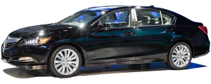 QAA - Acura RLX 2014-2020, 4-door, Sedan (4 piece Stainless Steel Pillar Post Trim ) PP14200 QAA - Image 2