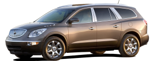 QAA - Buick Enclave 2008-2017, 4-door, SUV (4 piece Stainless Steel Pillar Post Trim ) PP48530 QAA - Image 2