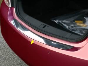 Chrome Trim - Bumper Accents - QAA - Buick LaCrosse 2010-2013, 4-door, Sedan (1 piece Stainless Steel Rear Bumper Trim Accent 2.5" Width ) RB50520 QAA