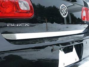QAA - Buick Lucerne 2006-2011, 4-door, Sedan (1 piece Stainless Steel Rear Deck Trim, Trunk Lid Accent 1.5" Width ) RD46550 QAA