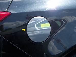 Buick Regal 2011-2017, 4-door, Sedan (1 piece Stainless Steel Gas Door Cover Trim Warning: This is NOT a replacement cap. You MUST have existing gas door to install this piece ) GC51575 QAA