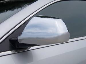 Chrome Trim - Mirror Covers/Accents - QAA - Cadillac CTS Sport Wagon 2010-2014, 4-door, Sport Wagon (2 piece Chrome Plated ABS plastic Mirror Cover Set ) MC48251 QAA